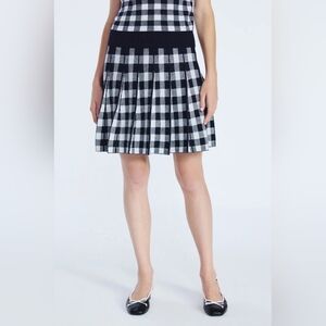 Free Assembly Plaid Jacquard Mini Sweater Skirt NWT, Women's Size